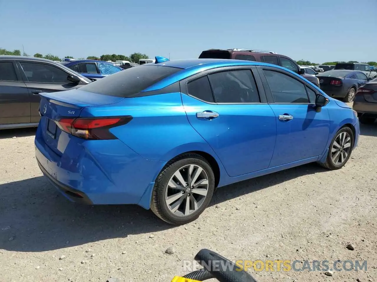 3 Photograph of a damaged car 3N1CN8FVXLL894440 NISSAN VERSA 2020