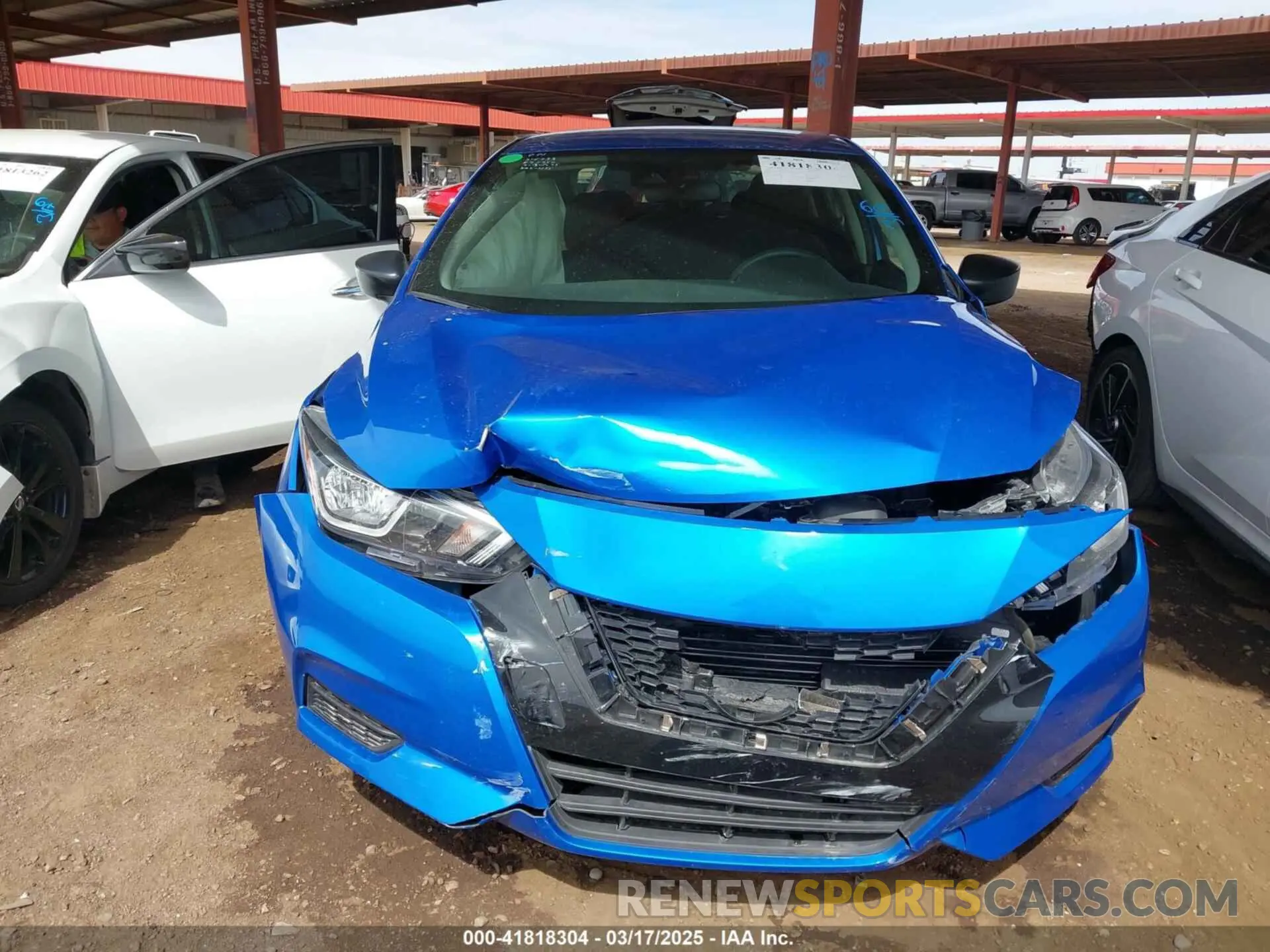 11 Photograph of a damaged car 3N1CN8BV1ML879350 NISSAN VERSA 2021