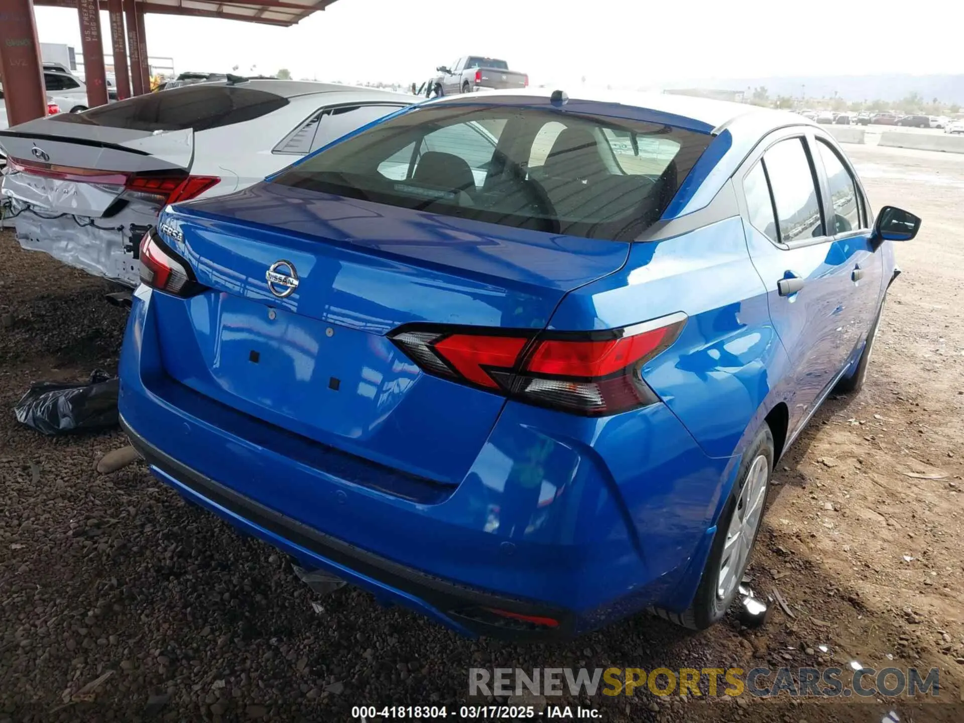 4 Photograph of a damaged car 3N1CN8BV1ML879350 NISSAN VERSA 2021