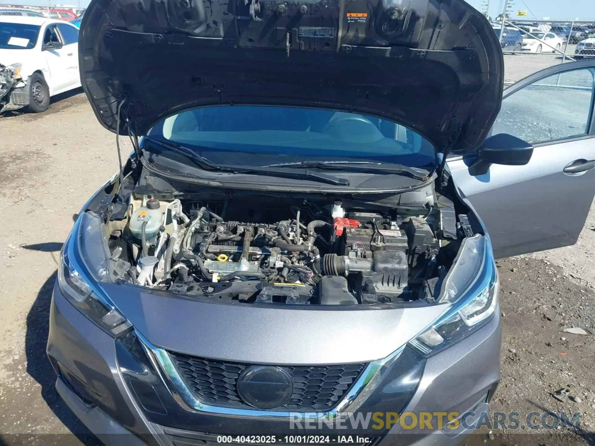 10 Photograph of a damaged car 3N1CN8BV3ML879656 NISSAN VERSA 2021