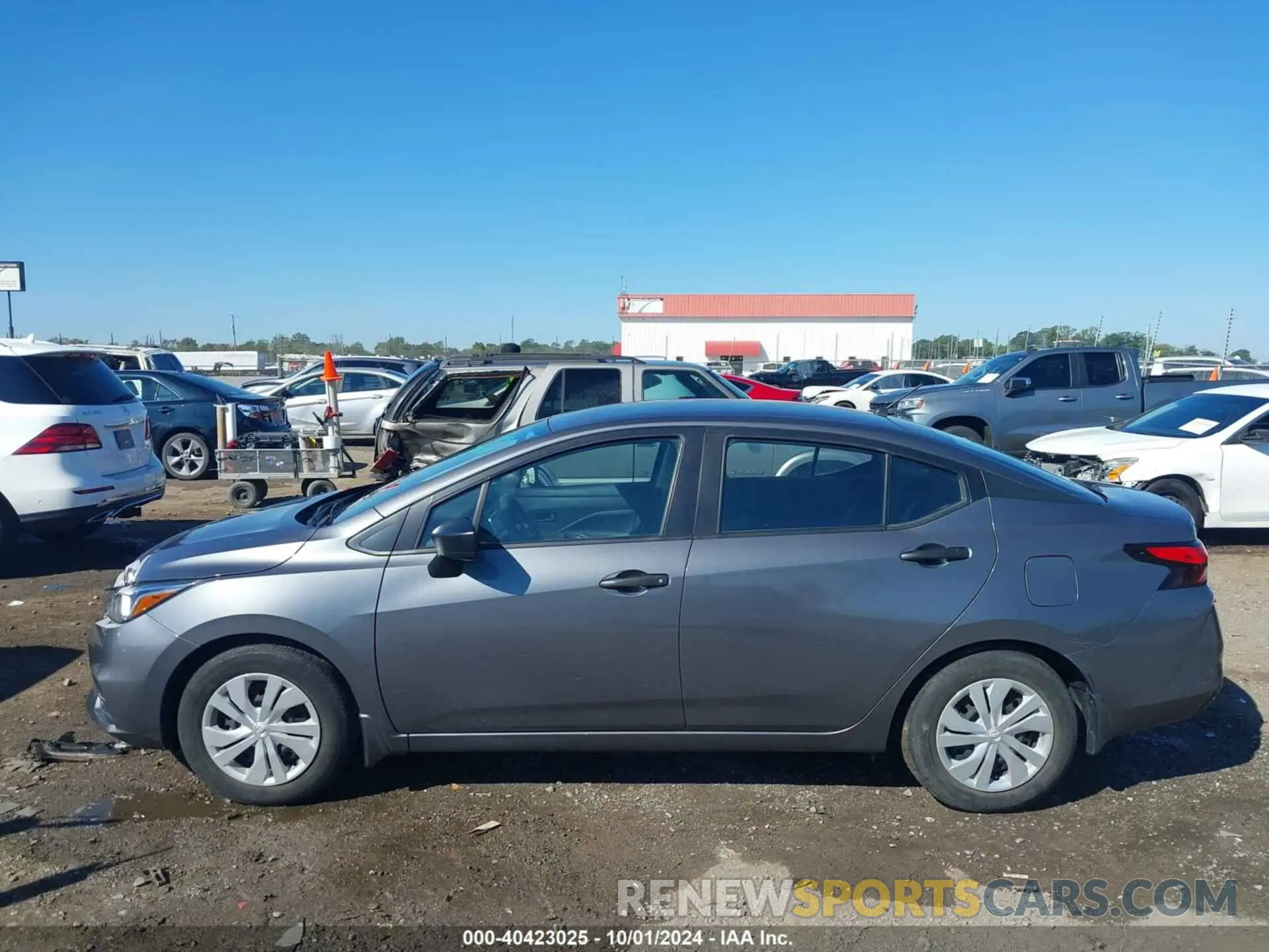 14 Photograph of a damaged car 3N1CN8BV3ML879656 NISSAN VERSA 2021