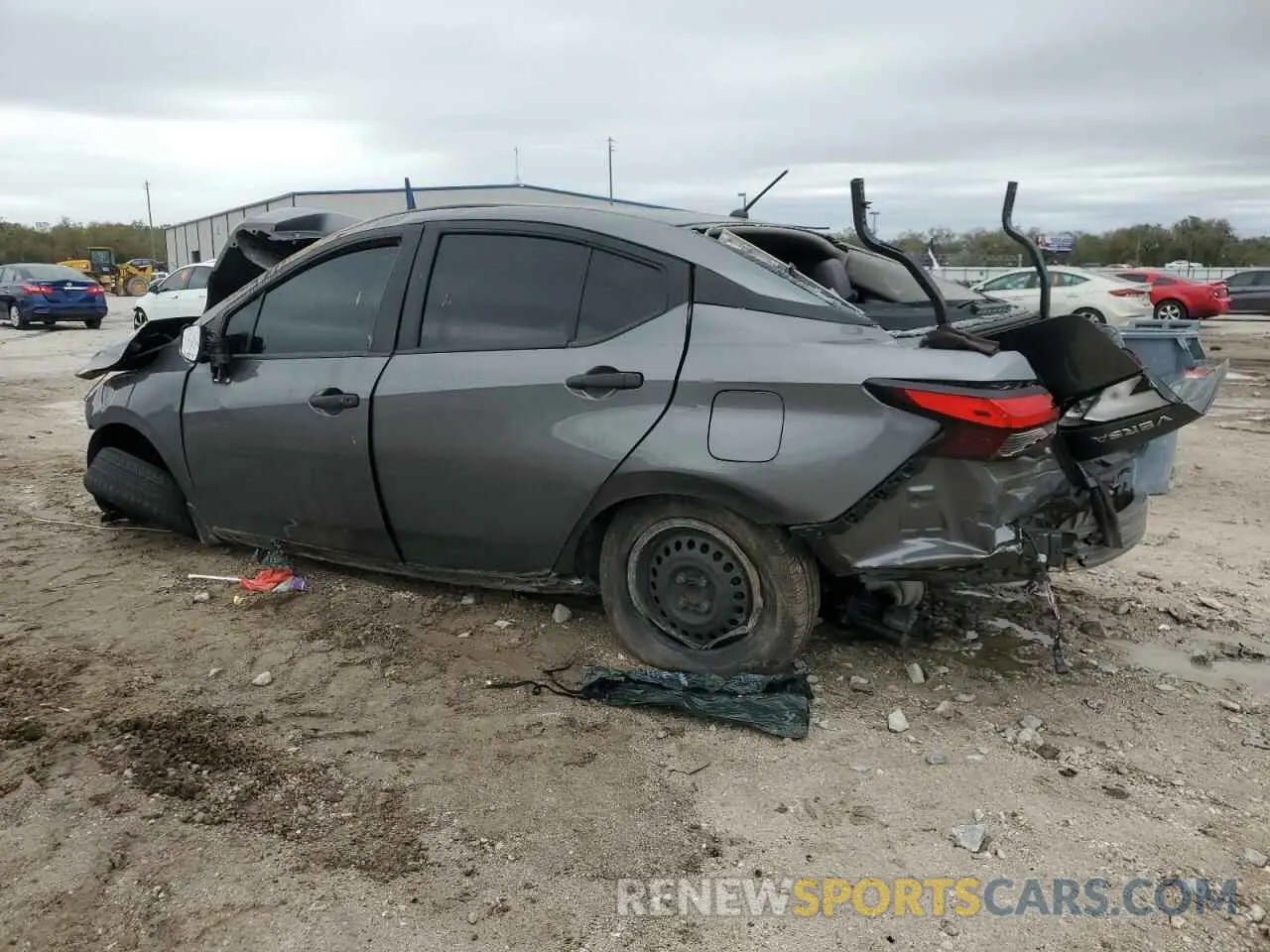 2 Photograph of a damaged car 3N1CN8BV7ML897495 NISSAN VERSA 2021