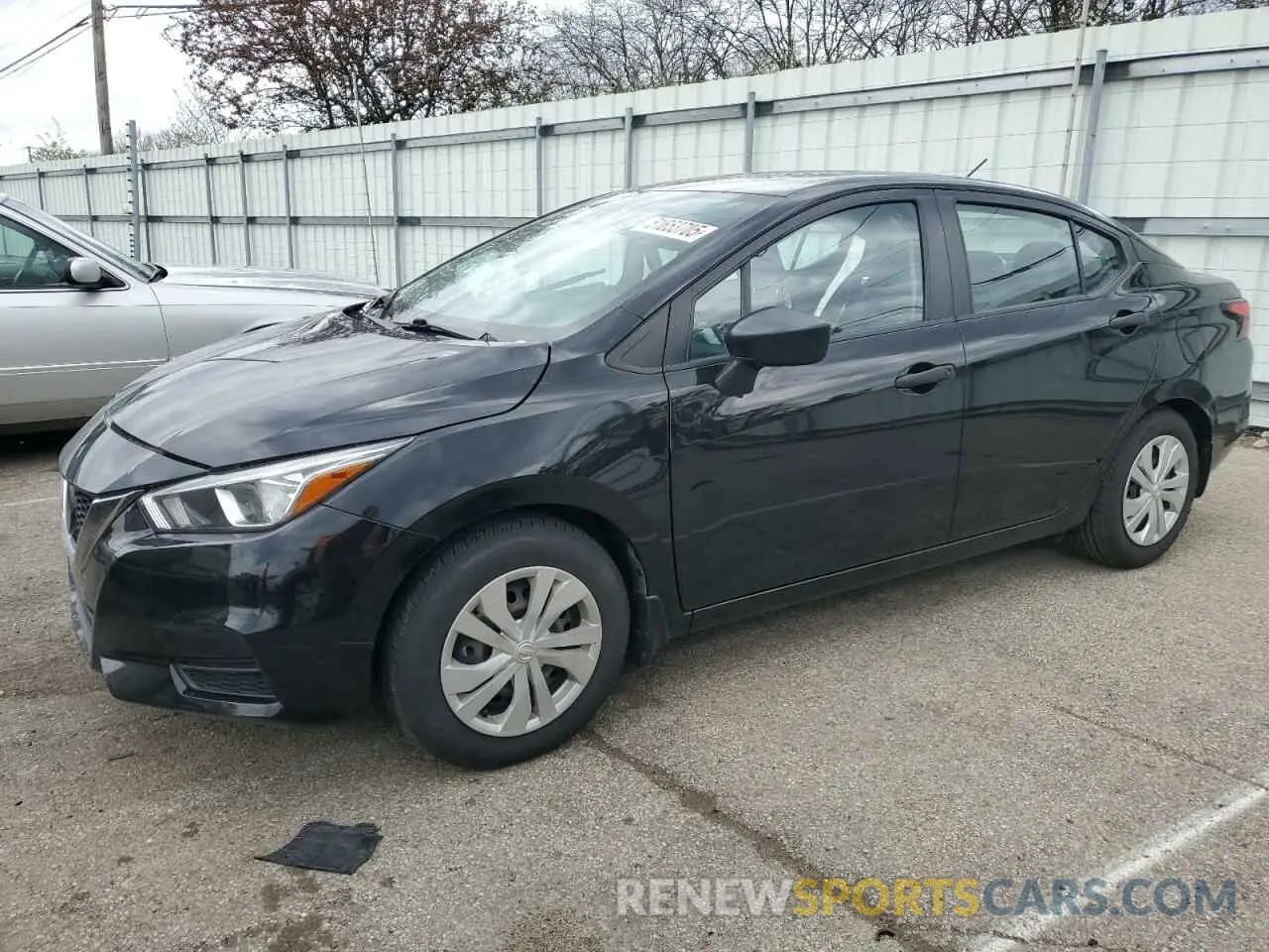 1 Photograph of a damaged car 3N1CN8BV8ML813734 NISSAN VERSA 2021