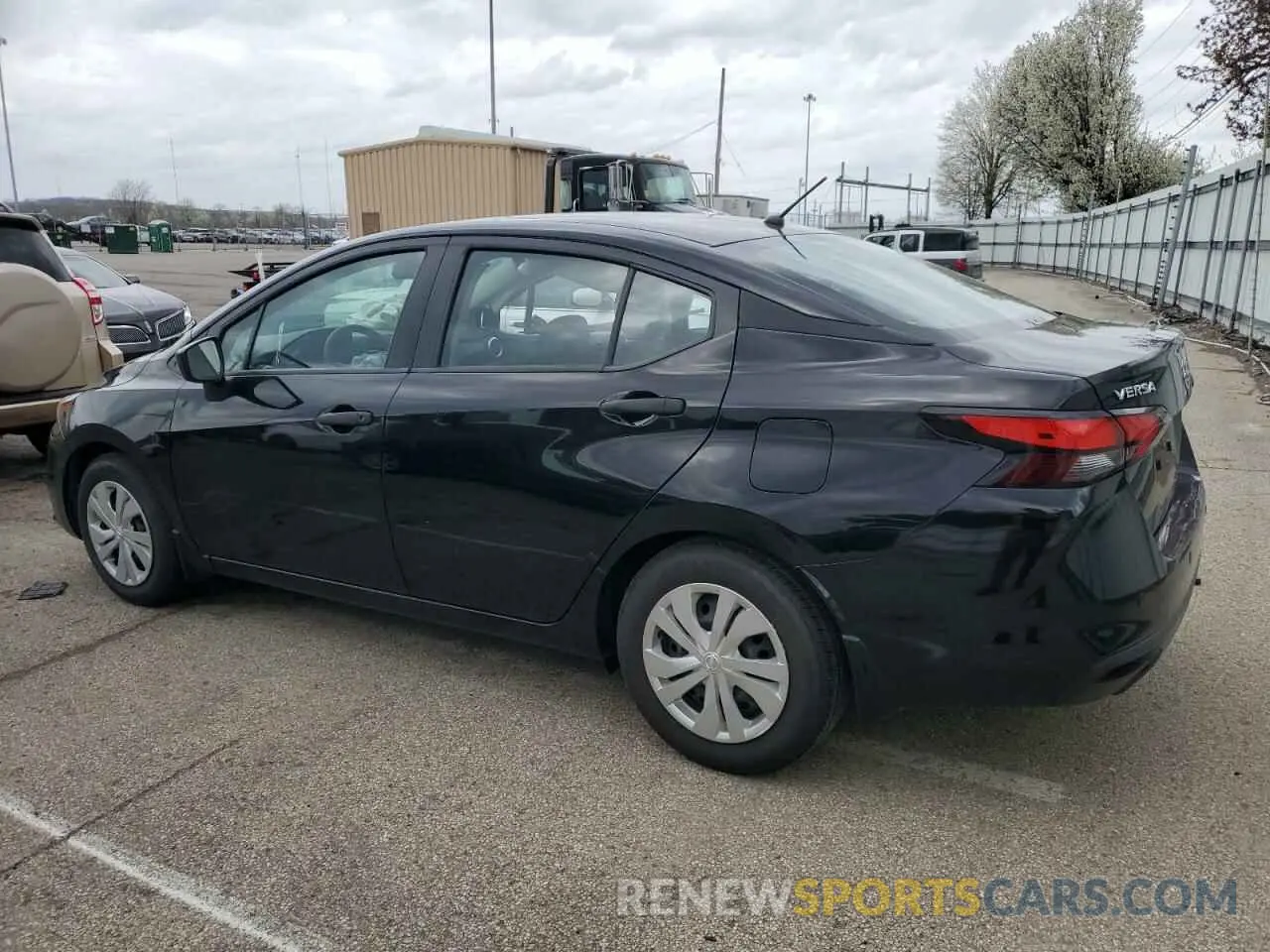 2 Photograph of a damaged car 3N1CN8BV8ML813734 NISSAN VERSA 2021