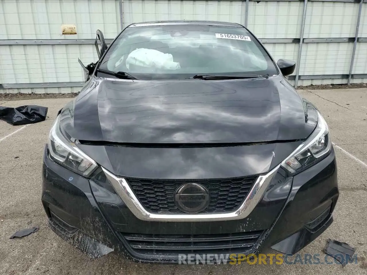 5 Photograph of a damaged car 3N1CN8BV8ML813734 NISSAN VERSA 2021