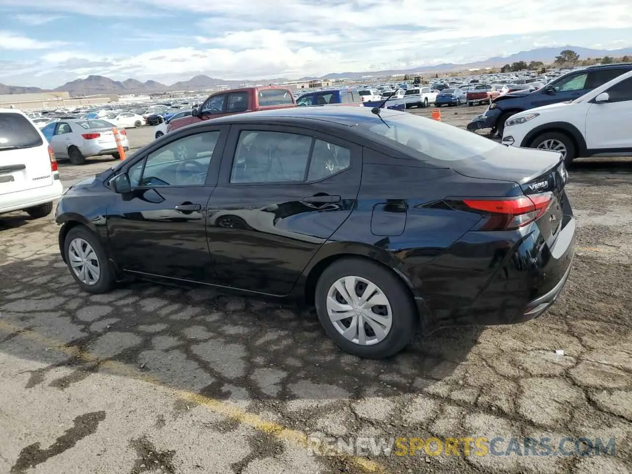 2 Photograph of a damaged car 3N1CN8BVXML809362 NISSAN VERSA 2021