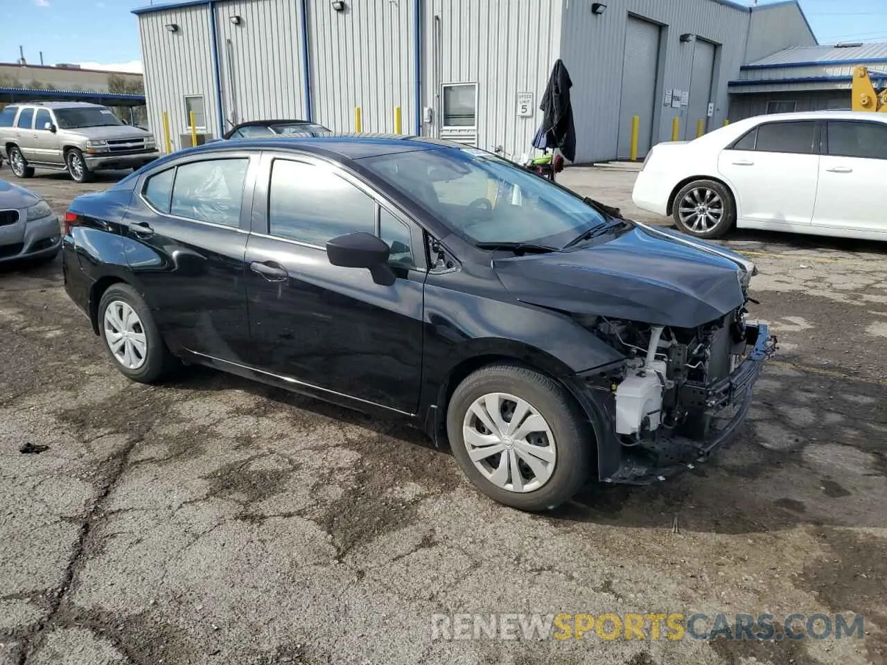 4 Photograph of a damaged car 3N1CN8BVXML809362 NISSAN VERSA 2021