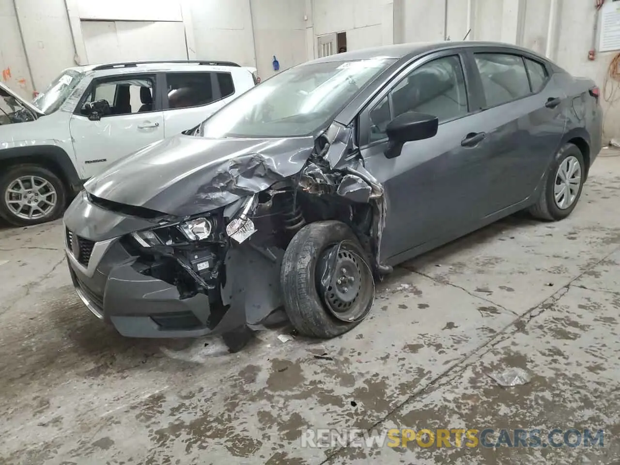 1 Photograph of a damaged car 3N1CN8DV0ML809240 NISSAN VERSA 2021