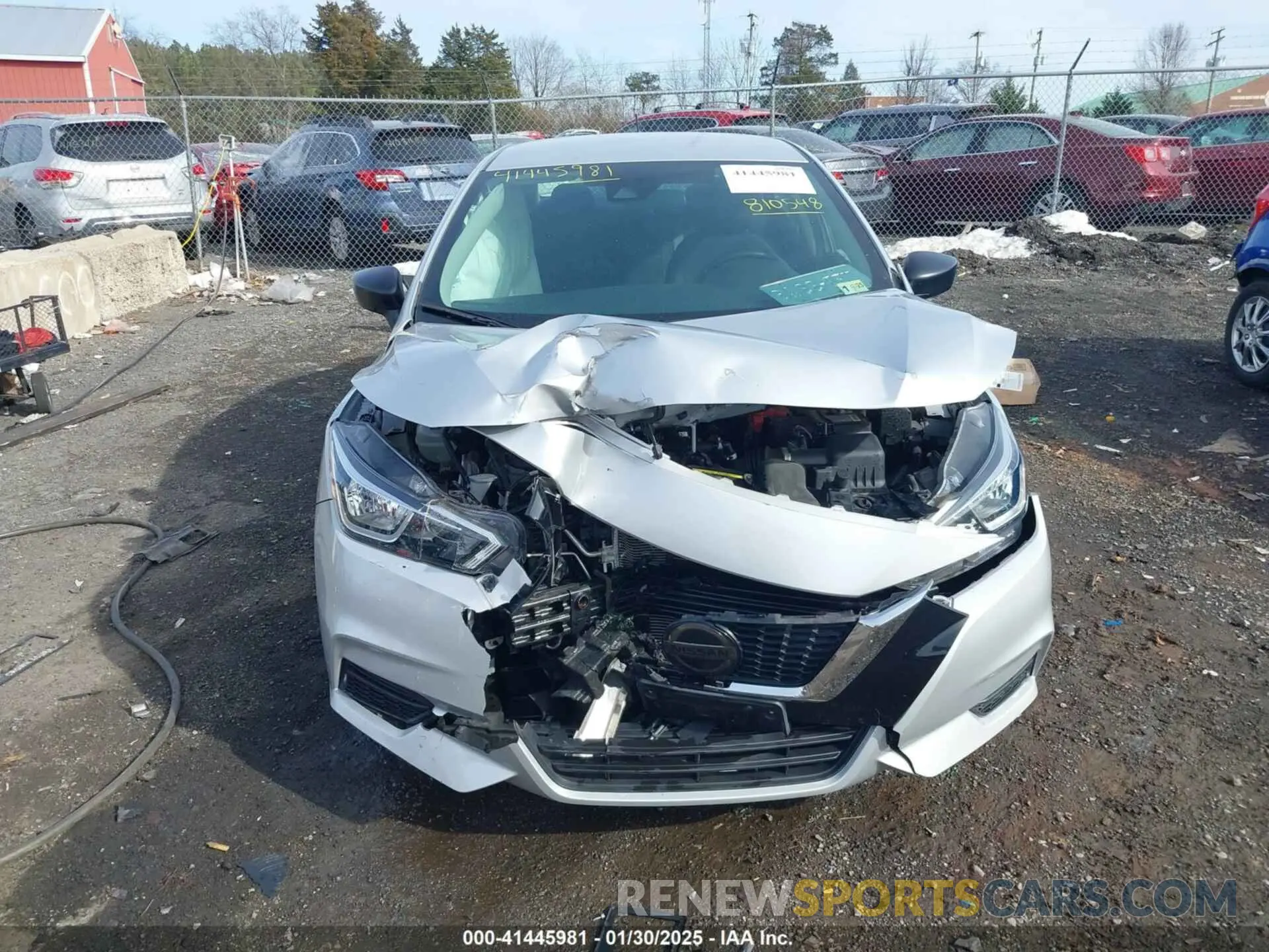 12 Photograph of a damaged car 3N1CN8DV0ML810548 NISSAN VERSA 2021