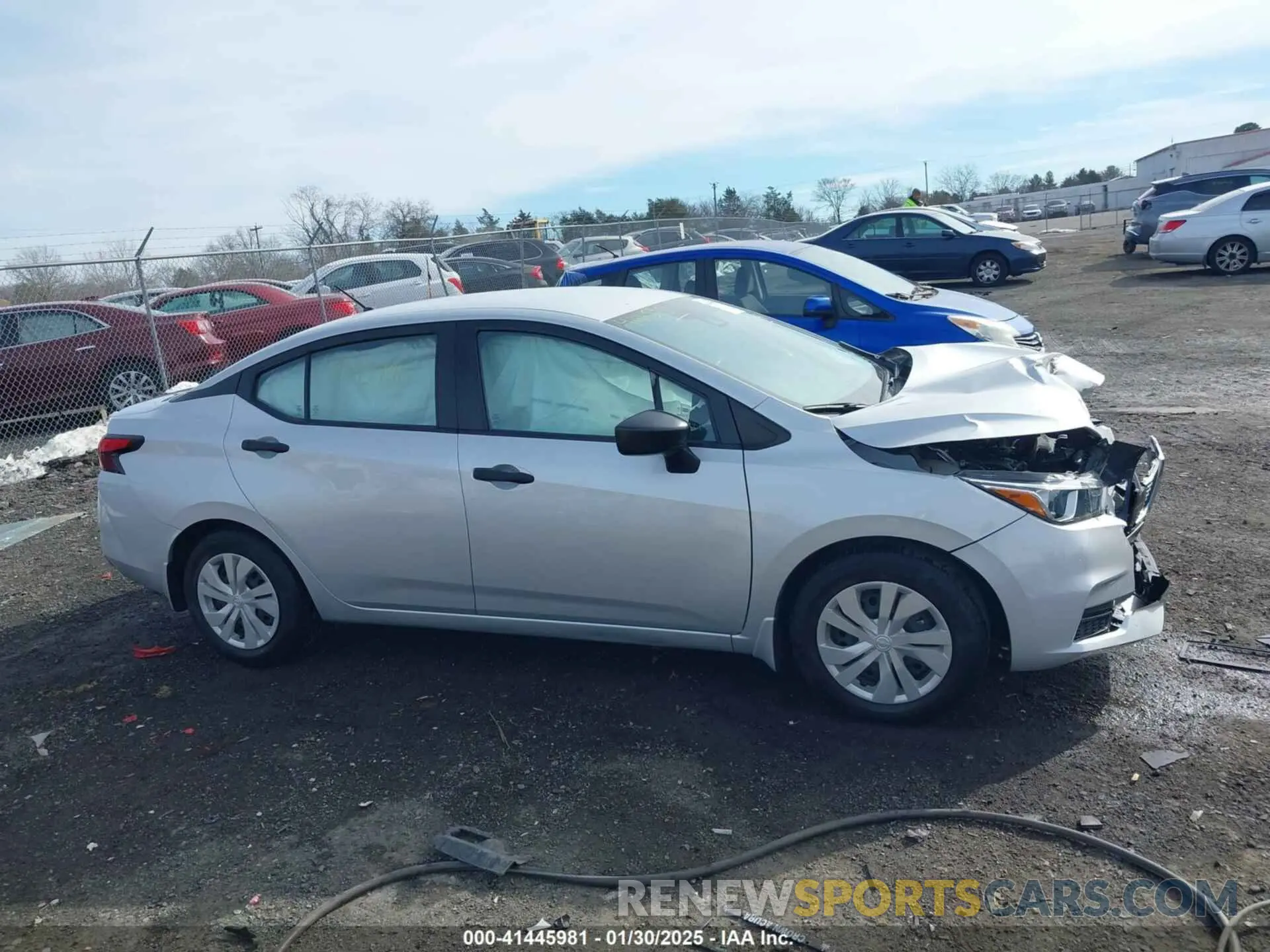 13 Photograph of a damaged car 3N1CN8DV0ML810548 NISSAN VERSA 2021