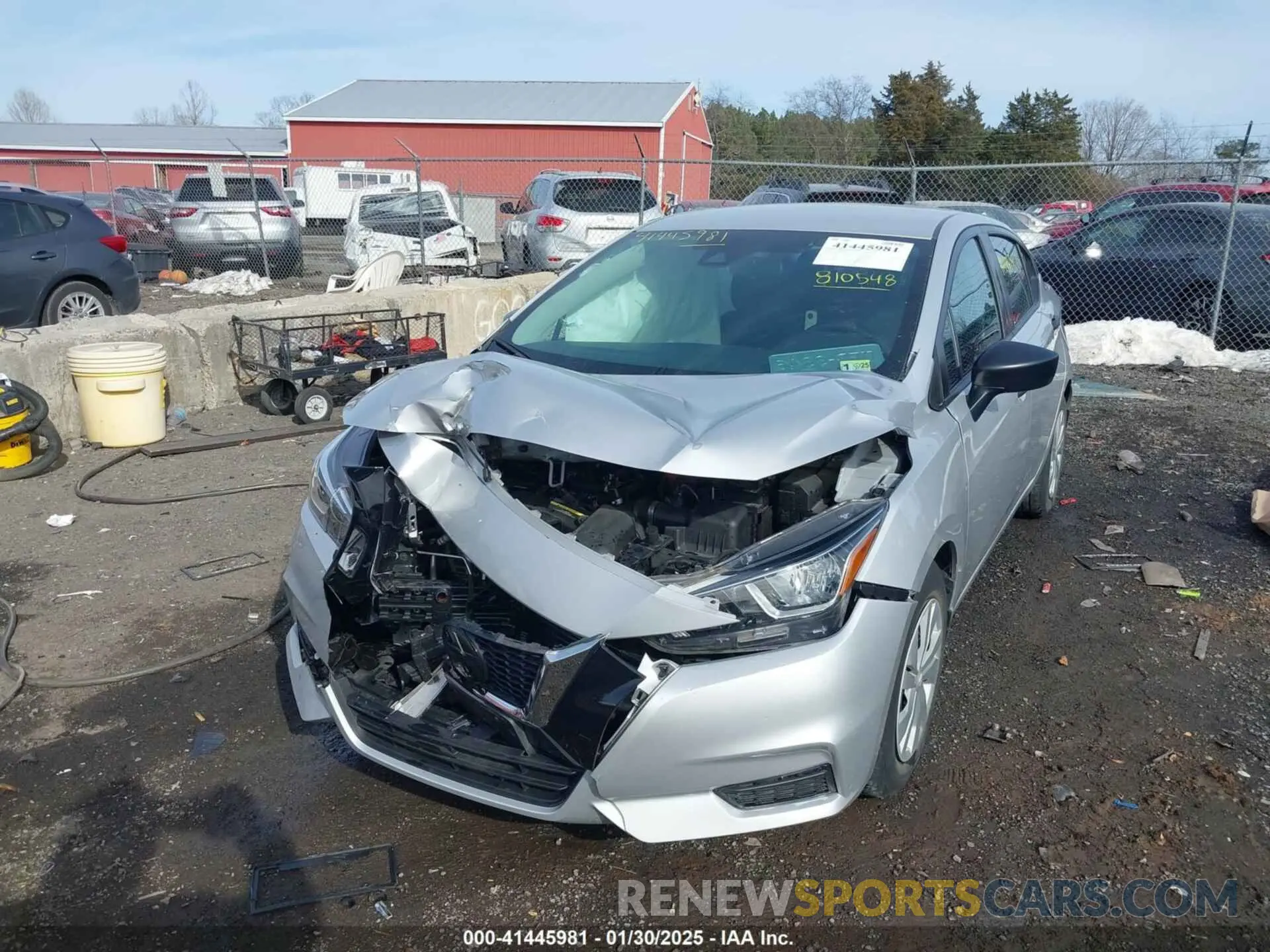 6 Photograph of a damaged car 3N1CN8DV0ML810548 NISSAN VERSA 2021