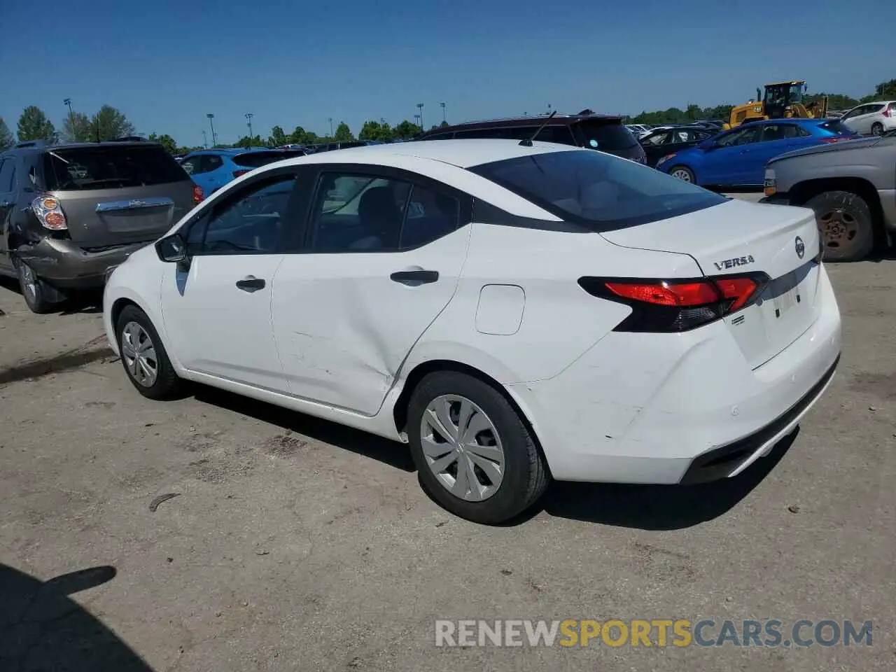 2 Photograph of a damaged car 3N1CN8DV0ML816690 NISSAN VERSA 2021