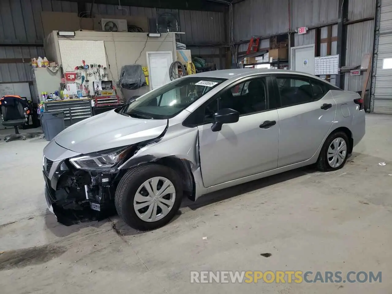 1 Photograph of a damaged car 3N1CN8DV0ML869132 NISSAN VERSA 2021