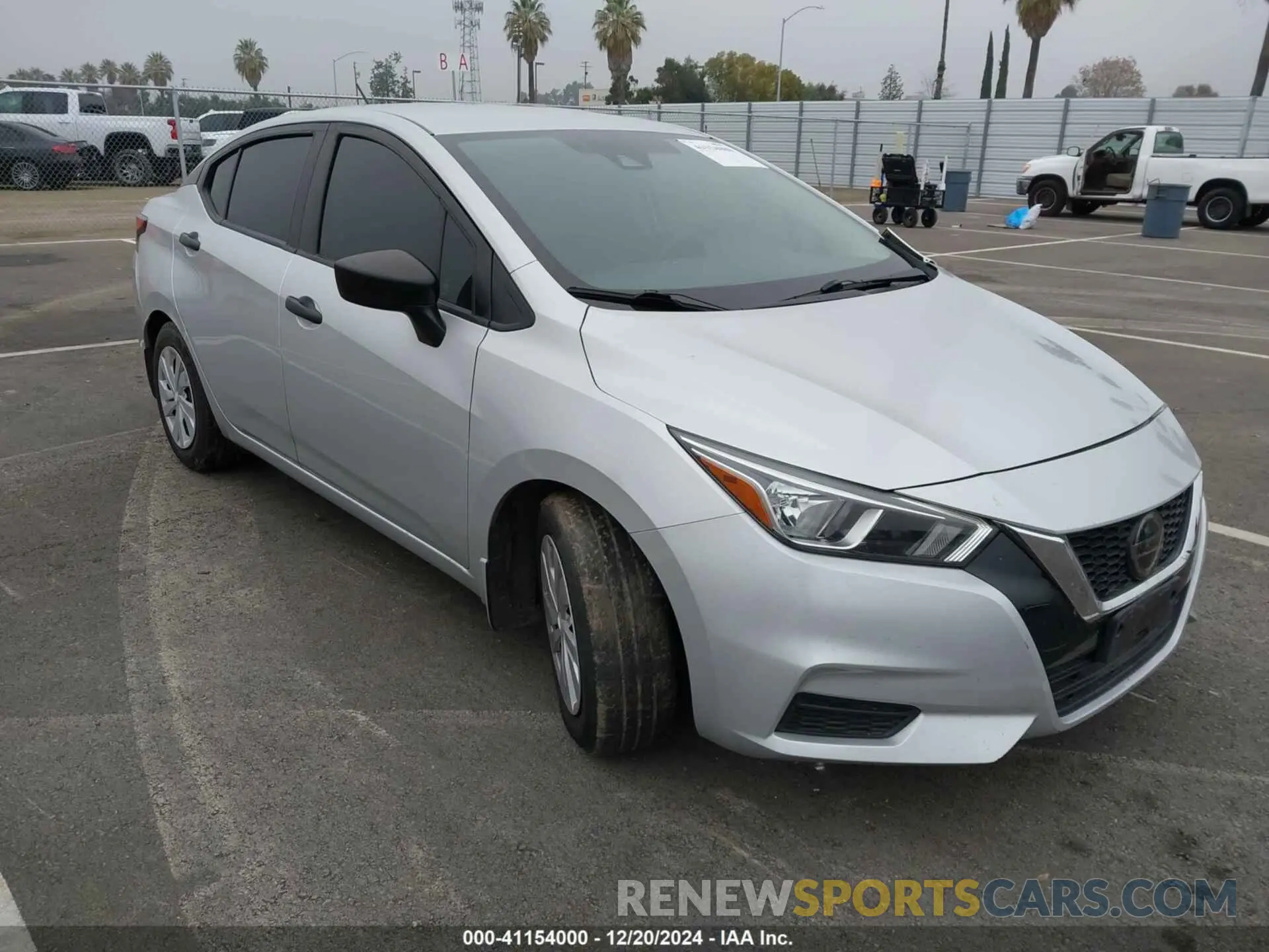 1 Photograph of a damaged car 3N1CN8DV0ML907474 NISSAN VERSA 2021
