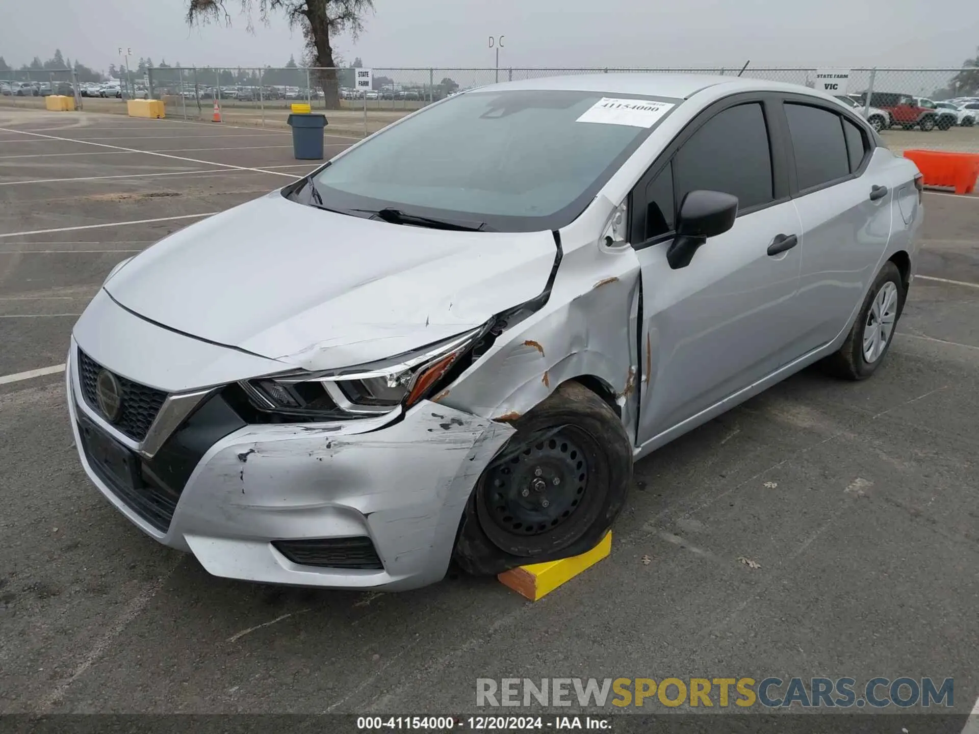 2 Photograph of a damaged car 3N1CN8DV0ML907474 NISSAN VERSA 2021
