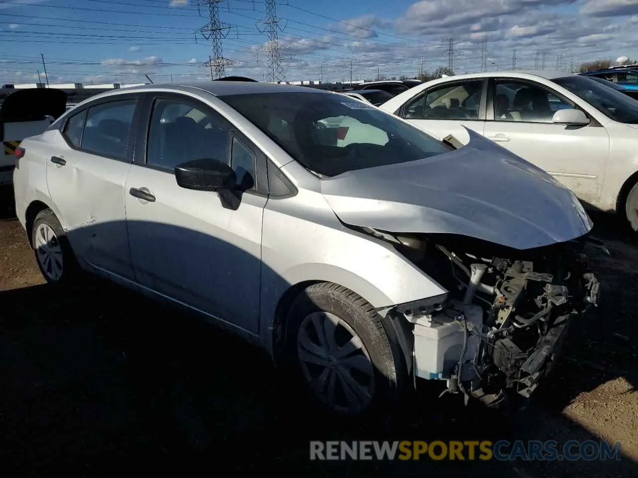 4 Photograph of a damaged car 3N1CN8DV0ML908186 NISSAN VERSA 2021