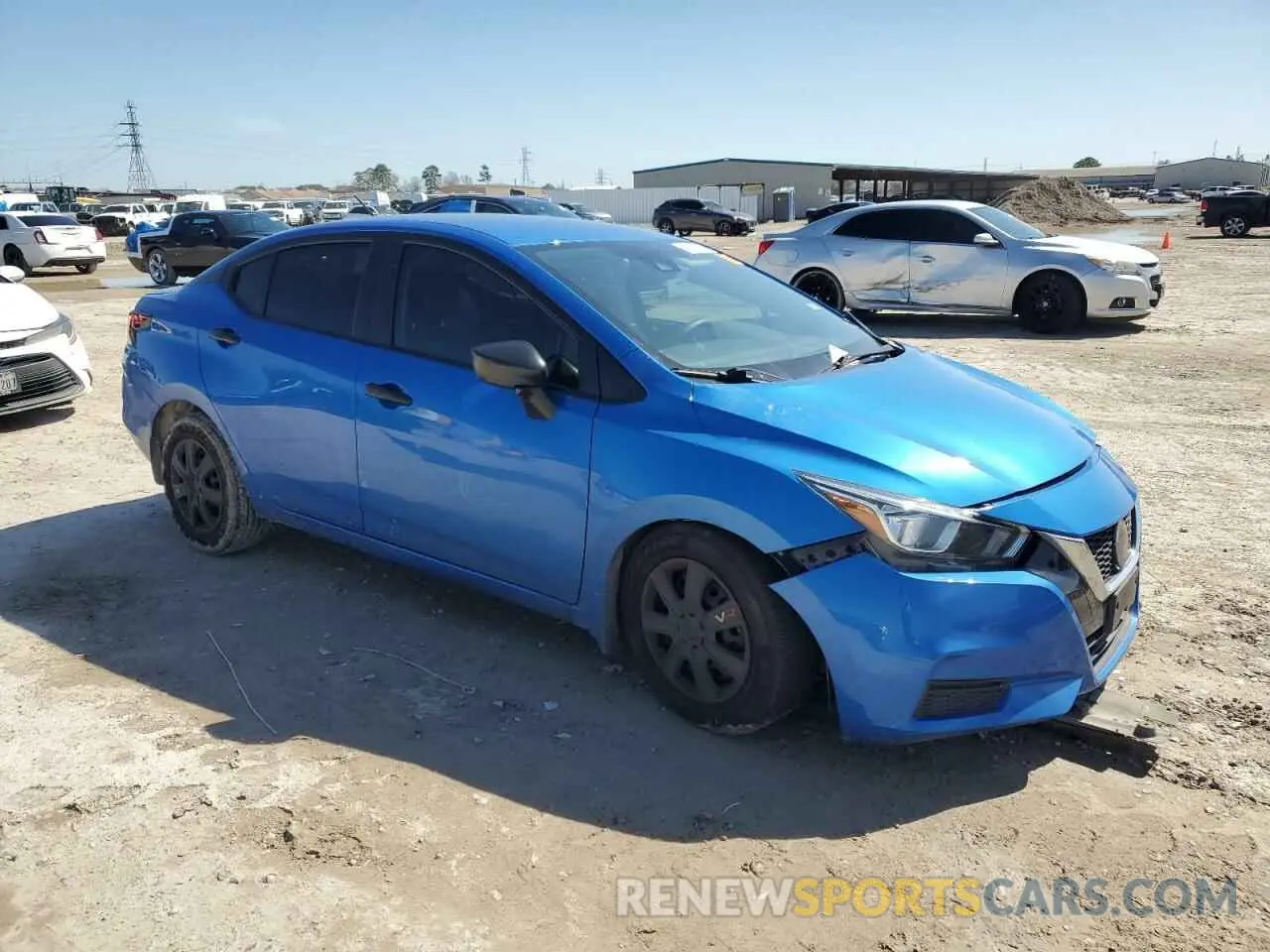 4 Photograph of a damaged car 3N1CN8DV0ML909662 NISSAN VERSA 2021