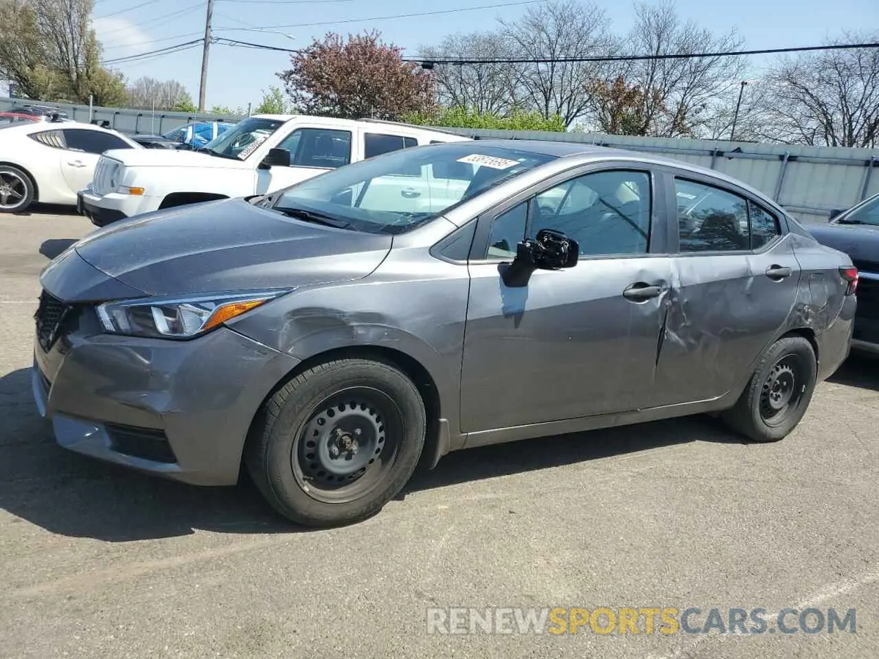 1 Photograph of a damaged car 3N1CN8DV0ML925229 NISSAN VERSA 2021