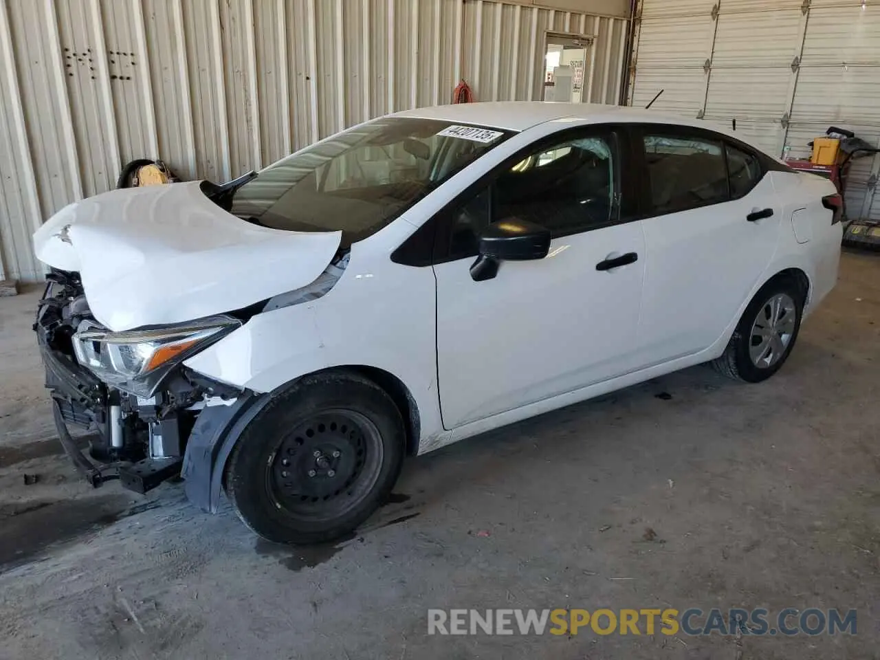1 Photograph of a damaged car 3N1CN8DV1ML807643 NISSAN VERSA 2021