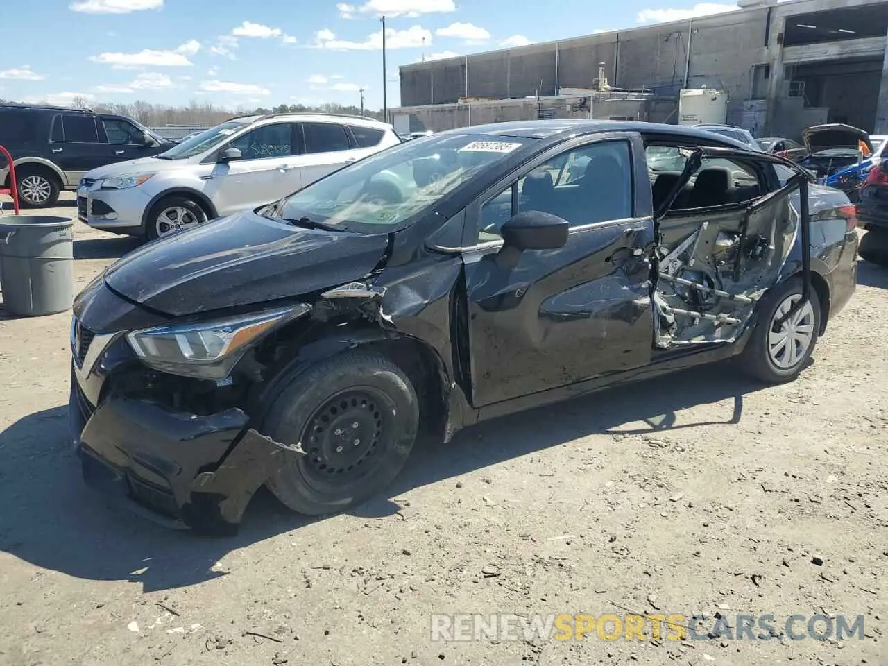 1 Photograph of a damaged car 3N1CN8DV1ML818383 NISSAN VERSA 2021