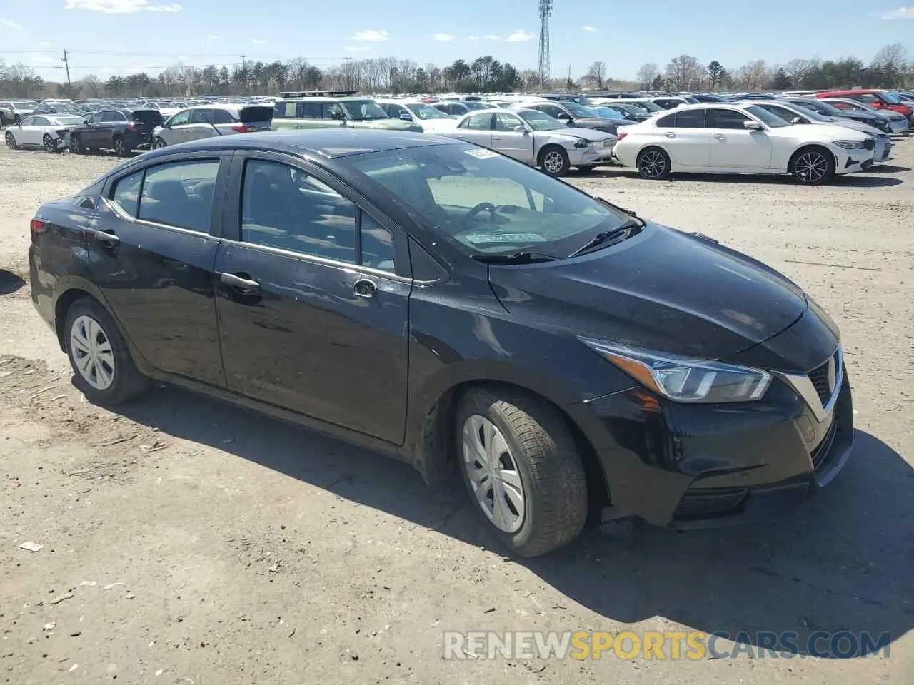 4 Photograph of a damaged car 3N1CN8DV1ML818383 NISSAN VERSA 2021
