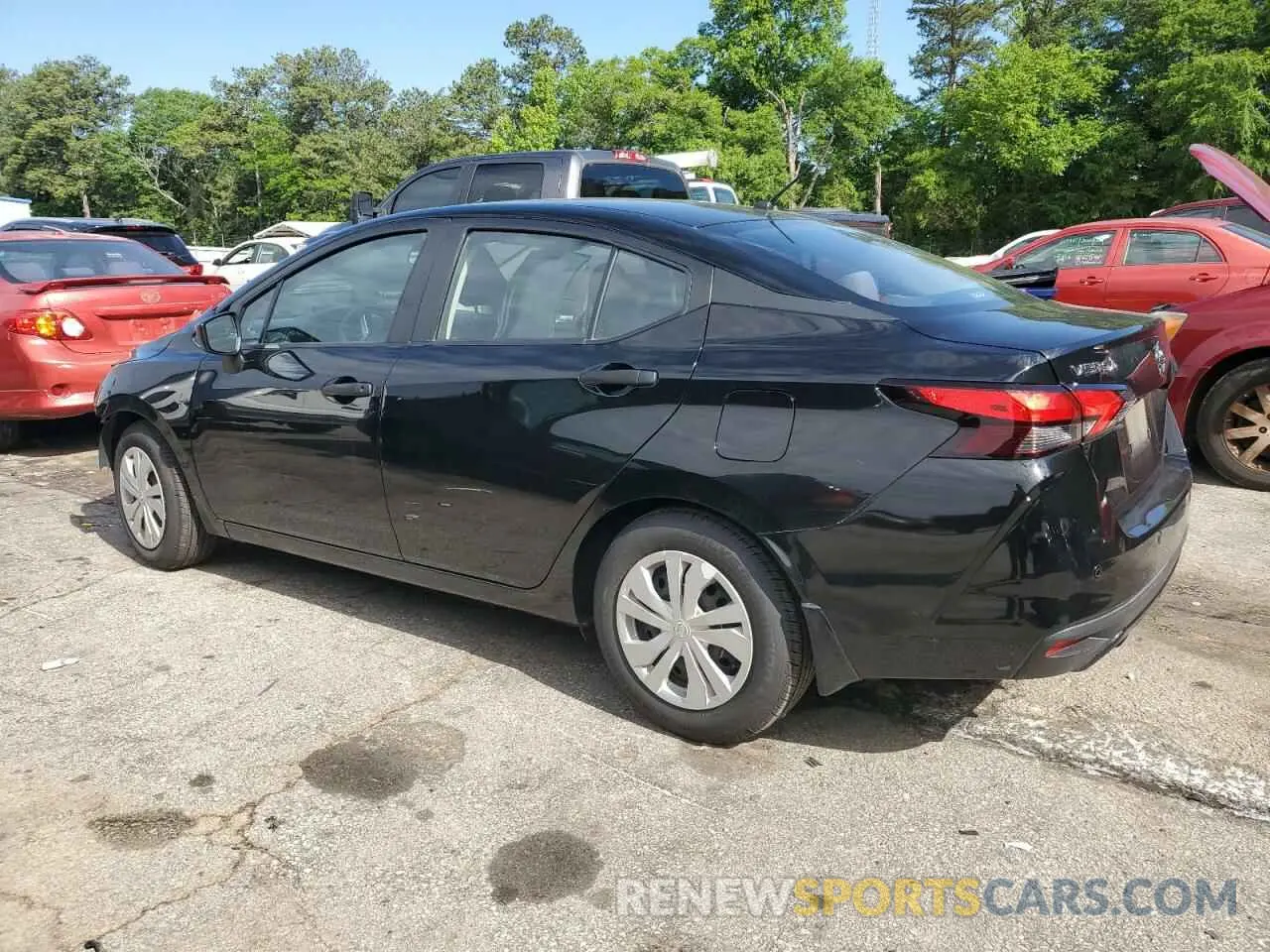 2 Photograph of a damaged car 3N1CN8DV1ML852520 NISSAN VERSA 2021