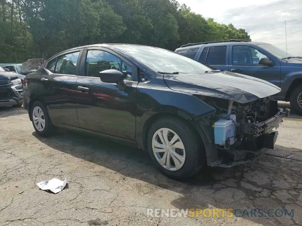 4 Photograph of a damaged car 3N1CN8DV1ML852520 NISSAN VERSA 2021