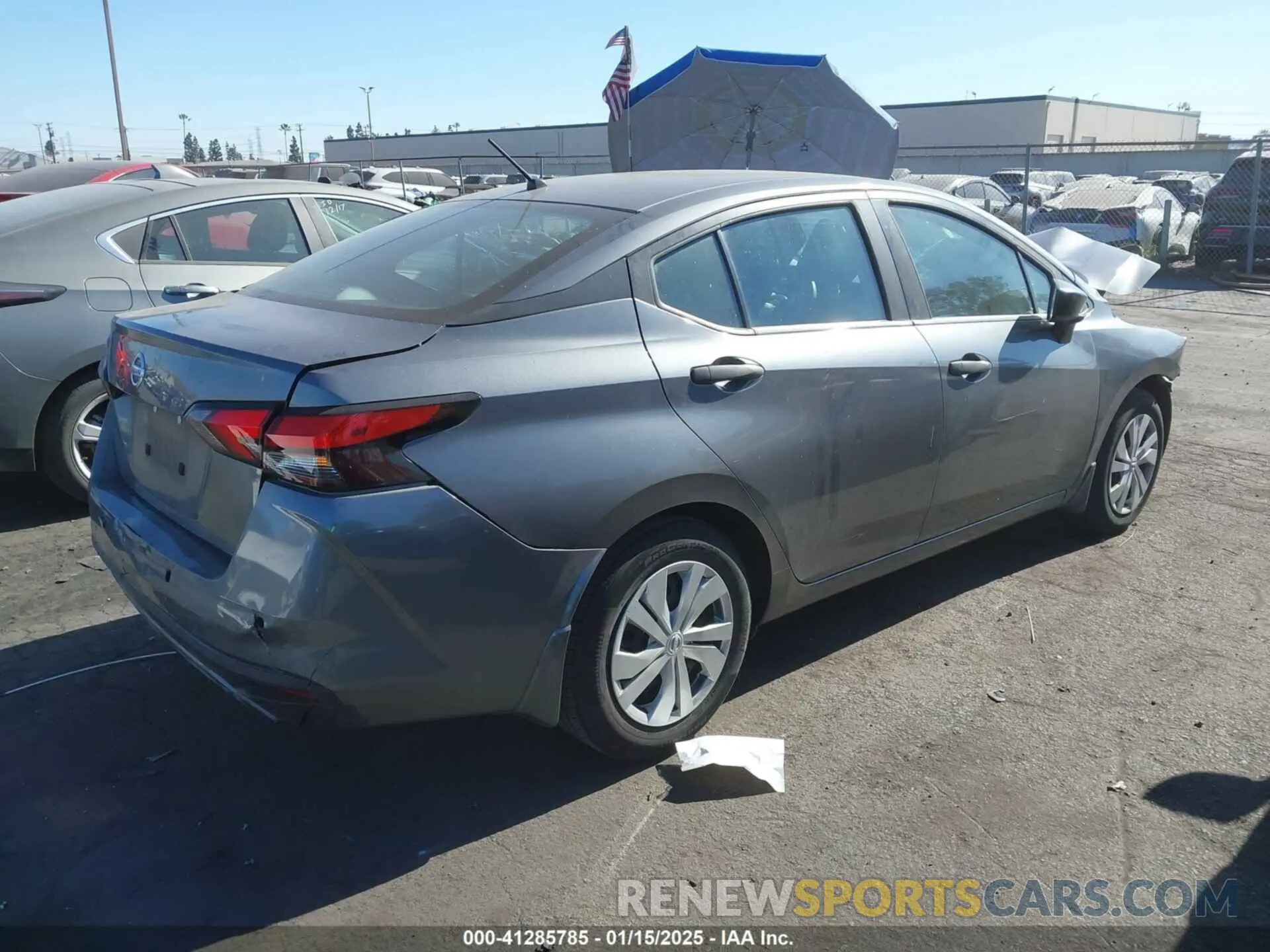 4 Photograph of a damaged car 3N1CN8DV1ML881645 NISSAN VERSA 2021