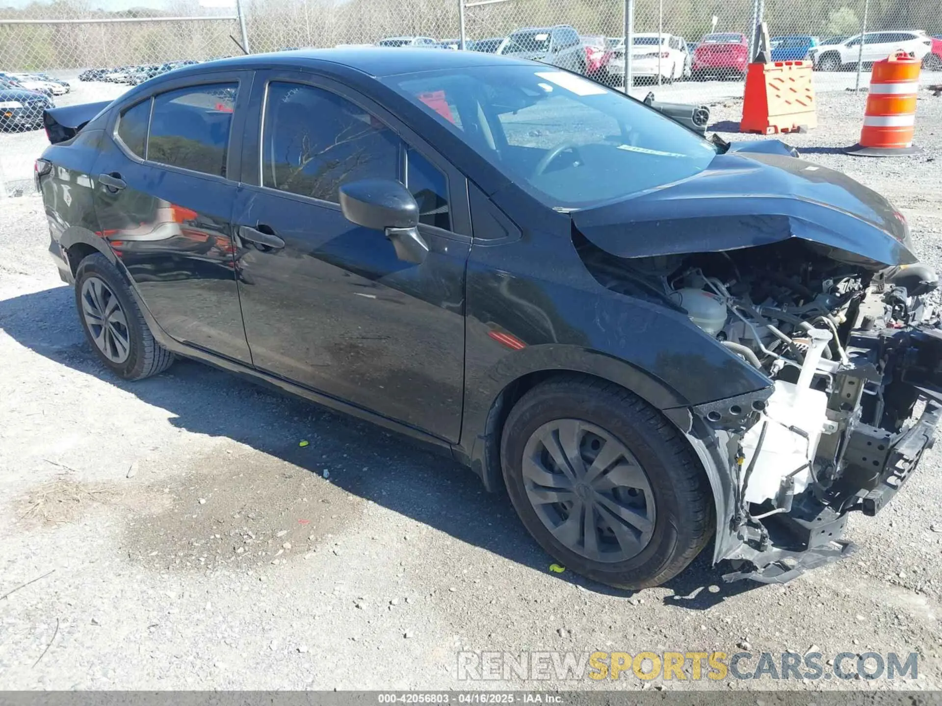 1 Photograph of a damaged car 3N1CN8DV1ML896341 NISSAN VERSA 2021