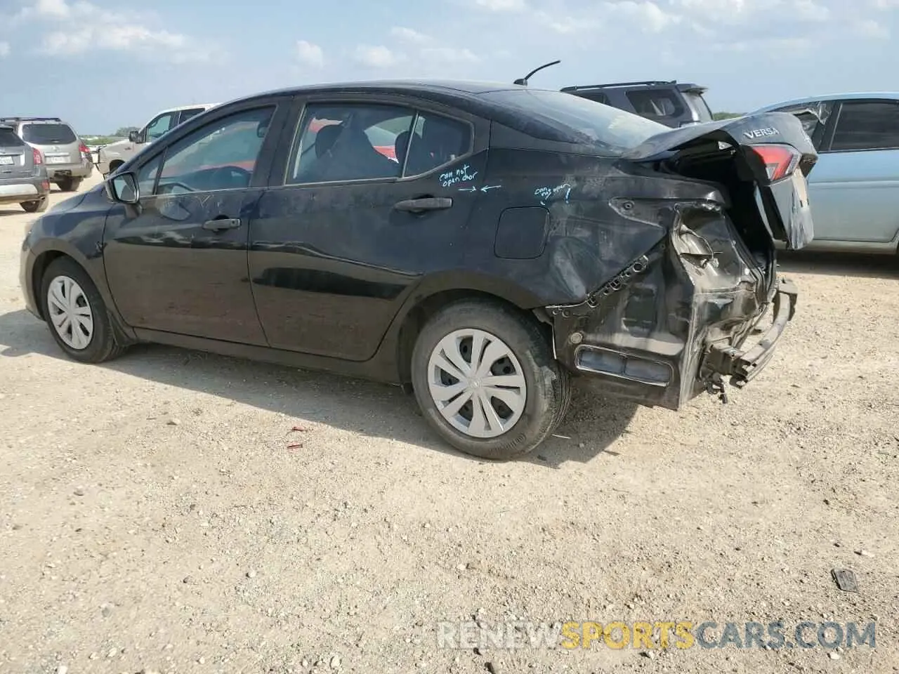 2 Photograph of a damaged car 3N1CN8DV1ML911775 NISSAN VERSA 2021