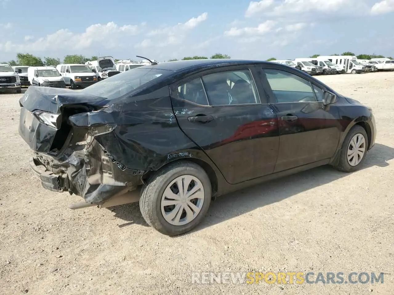 3 Photograph of a damaged car 3N1CN8DV1ML911775 NISSAN VERSA 2021