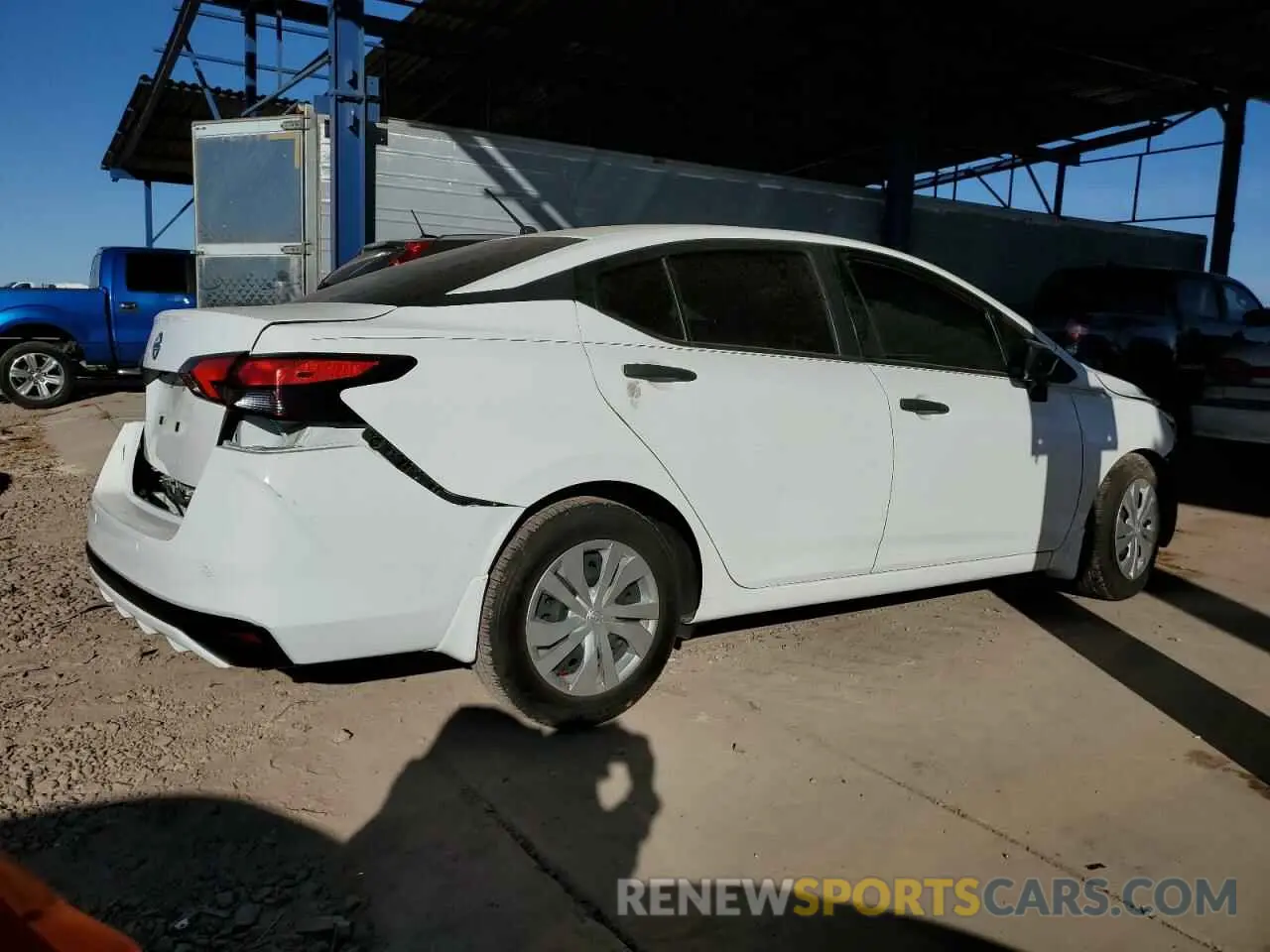 3 Photograph of a damaged car 3N1CN8DV1ML923683 NISSAN VERSA 2021