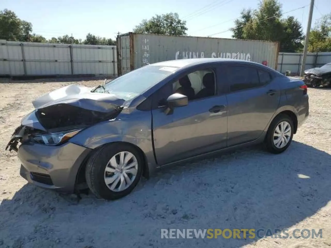 1 Photograph of a damaged car 3N1CN8DV2ML808526 NISSAN VERSA 2021