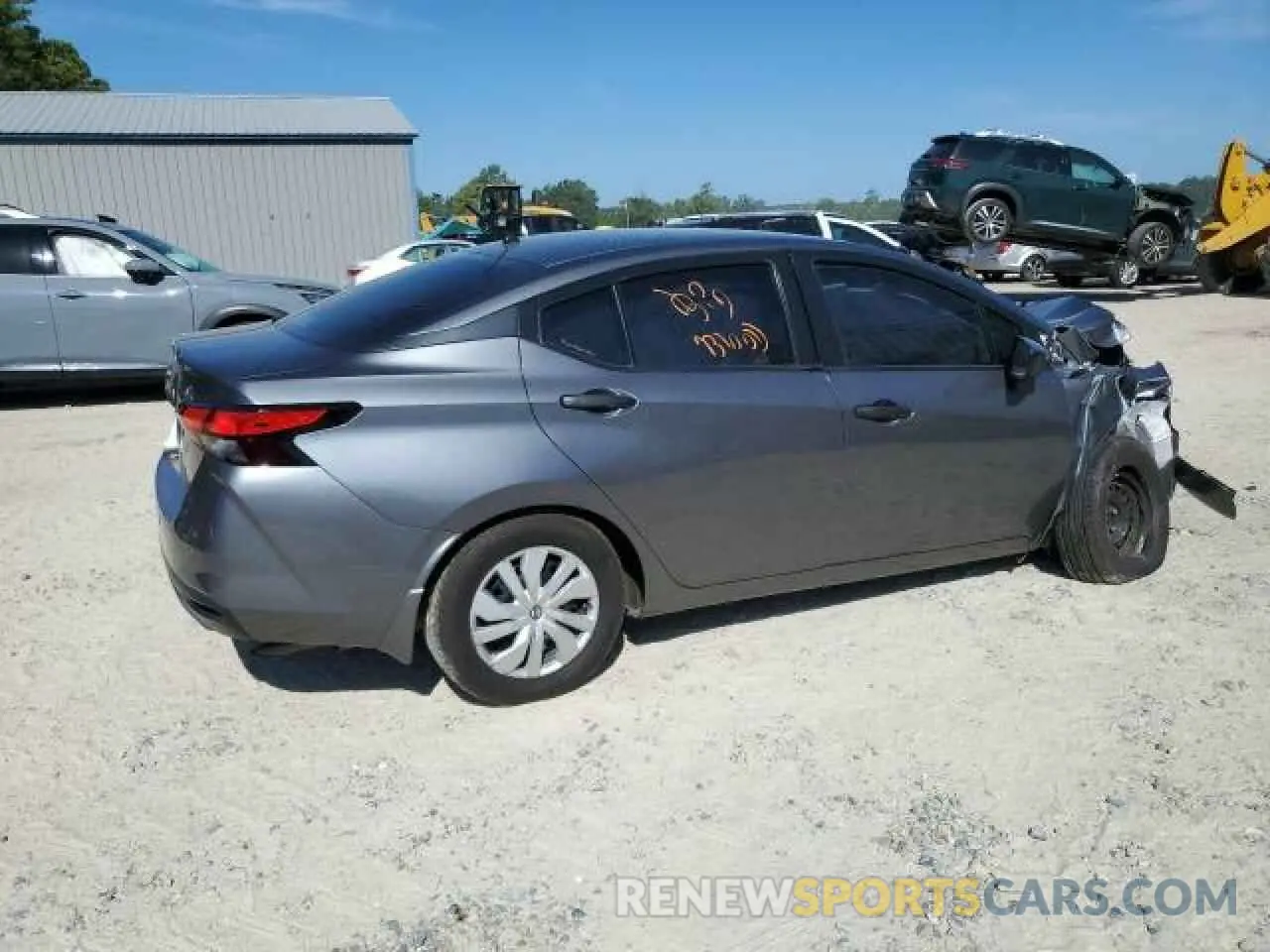 3 Photograph of a damaged car 3N1CN8DV2ML808526 NISSAN VERSA 2021