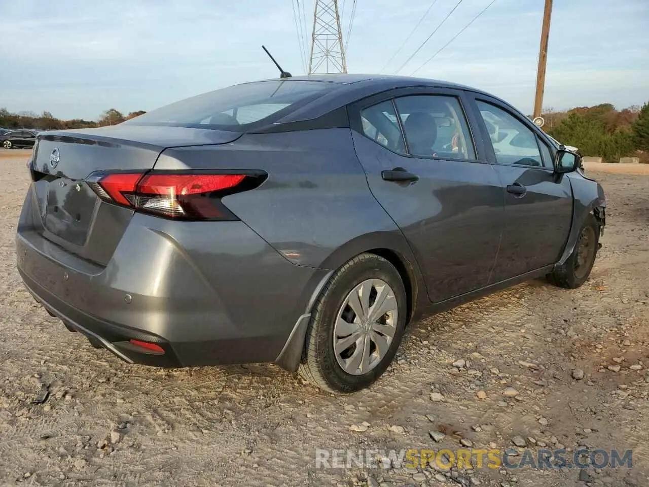 3 Photograph of a damaged car 3N1CN8DV2ML849027 NISSAN VERSA 2021