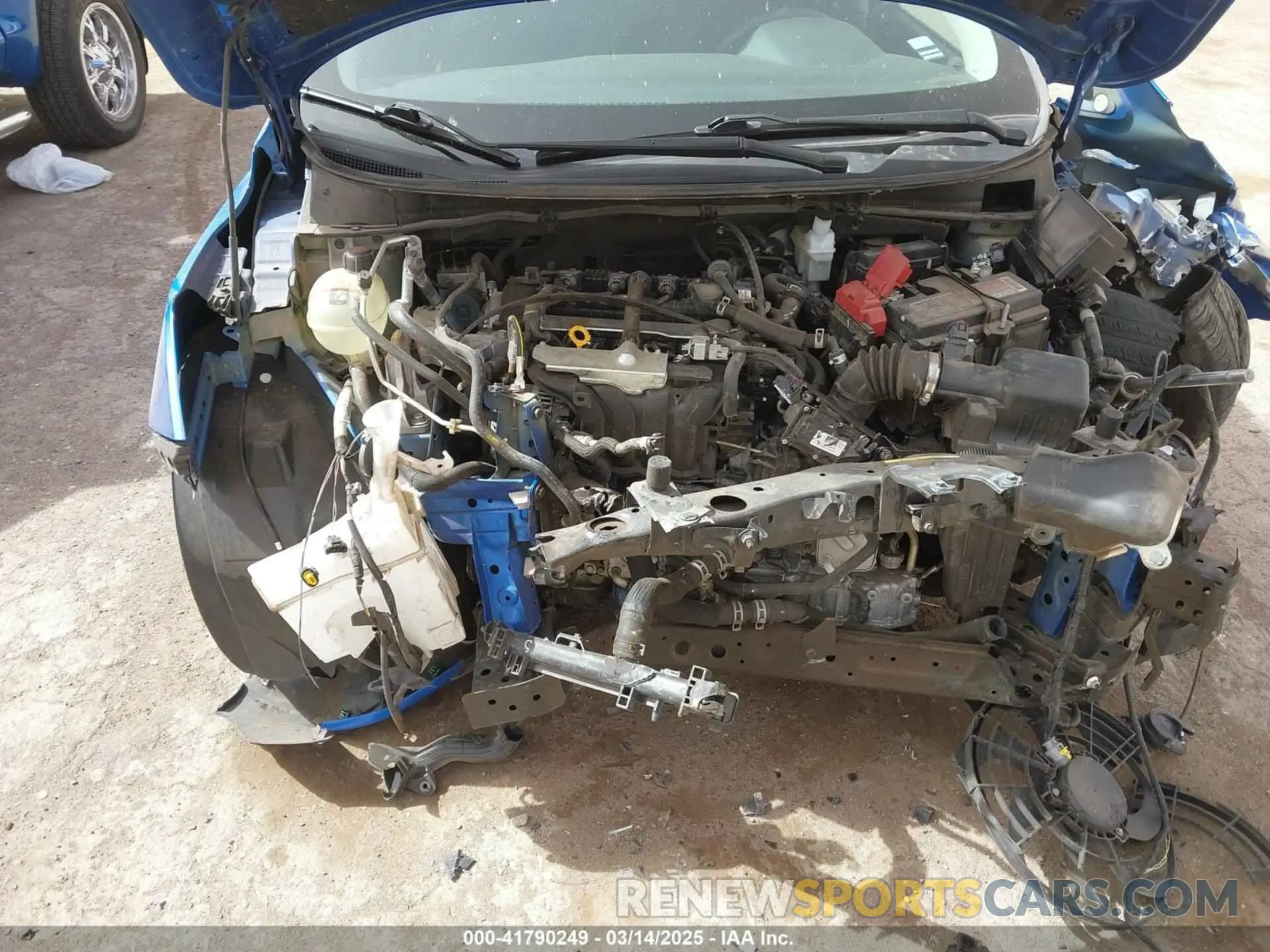 10 Photograph of a damaged car 3N1CN8DV2ML893934 NISSAN VERSA 2021