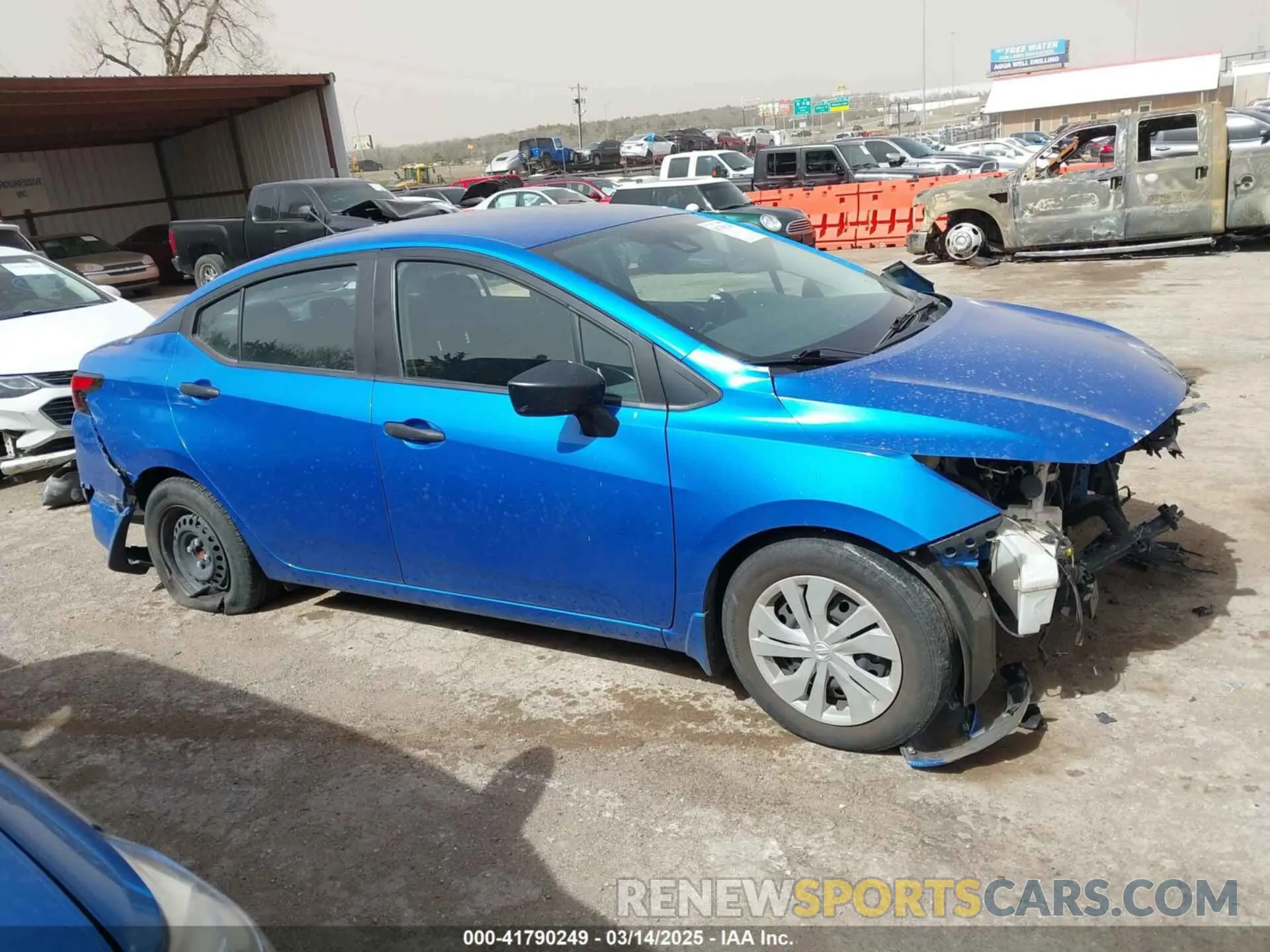 14 Photograph of a damaged car 3N1CN8DV2ML893934 NISSAN VERSA 2021