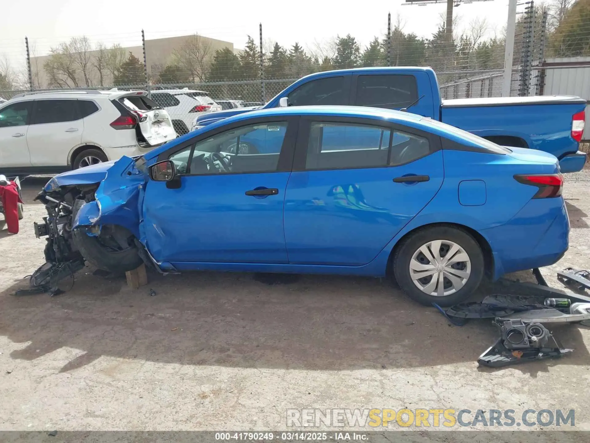 15 Photograph of a damaged car 3N1CN8DV2ML893934 NISSAN VERSA 2021