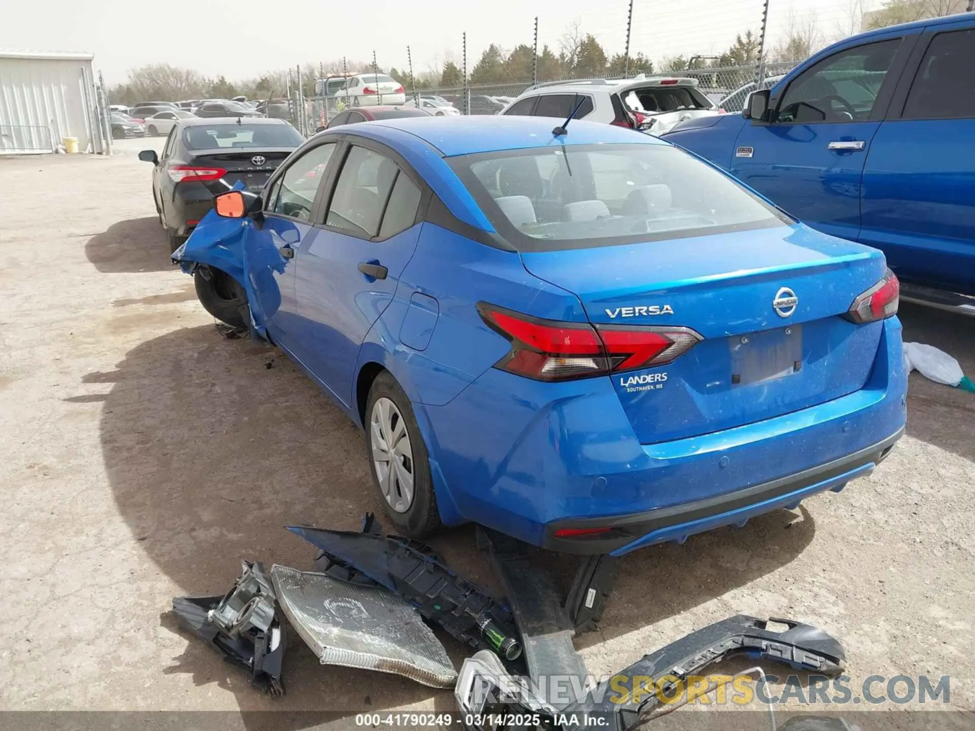 3 Photograph of a damaged car 3N1CN8DV2ML893934 NISSAN VERSA 2021