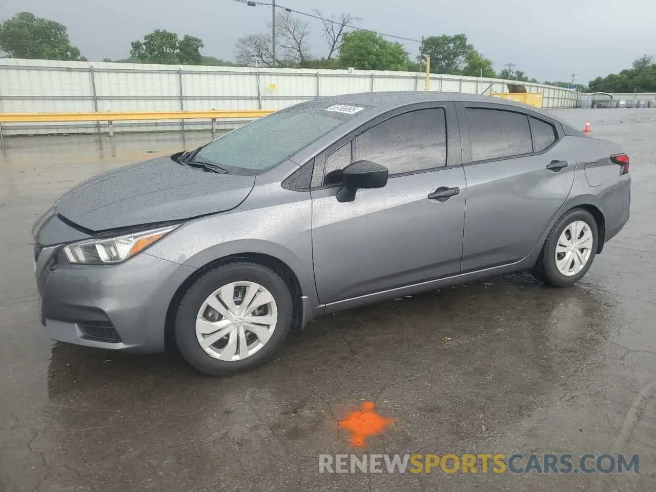 1 Photograph of a damaged car 3N1CN8DV3ML812228 NISSAN VERSA 2021