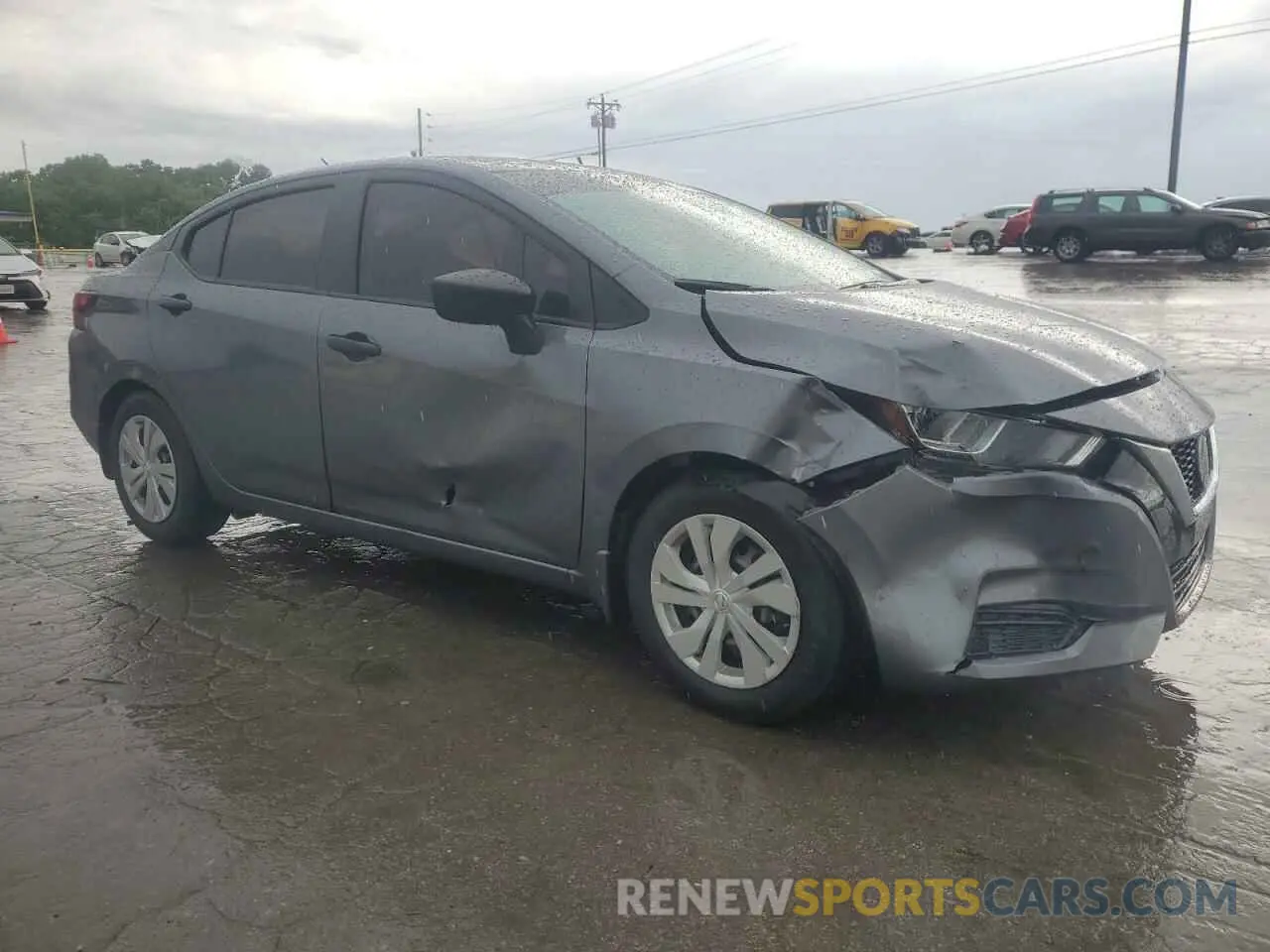 4 Photograph of a damaged car 3N1CN8DV3ML812228 NISSAN VERSA 2021