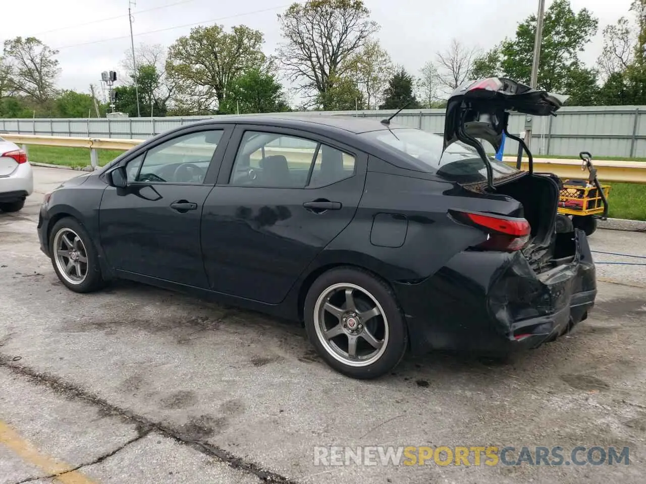 2 Photograph of a damaged car 3N1CN8DV3ML819437 NISSAN VERSA 2021