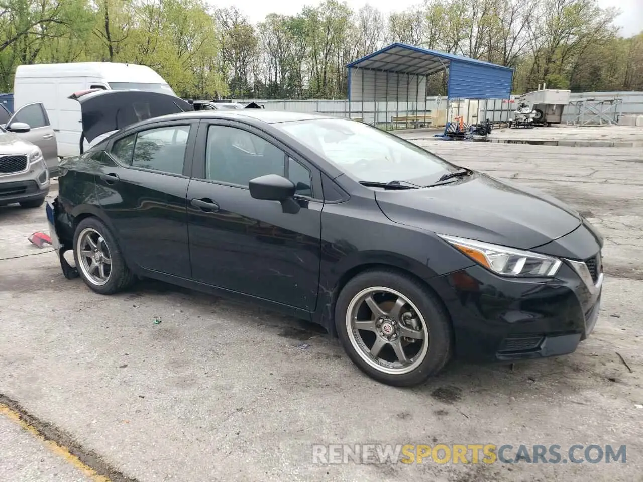 4 Photograph of a damaged car 3N1CN8DV3ML819437 NISSAN VERSA 2021