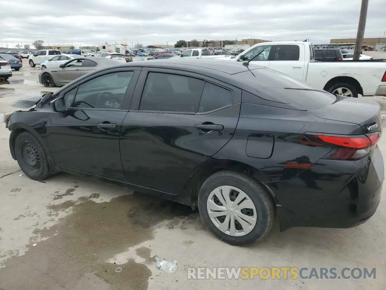 2 Photograph of a damaged car 3N1CN8DV3ML821771 NISSAN VERSA 2021