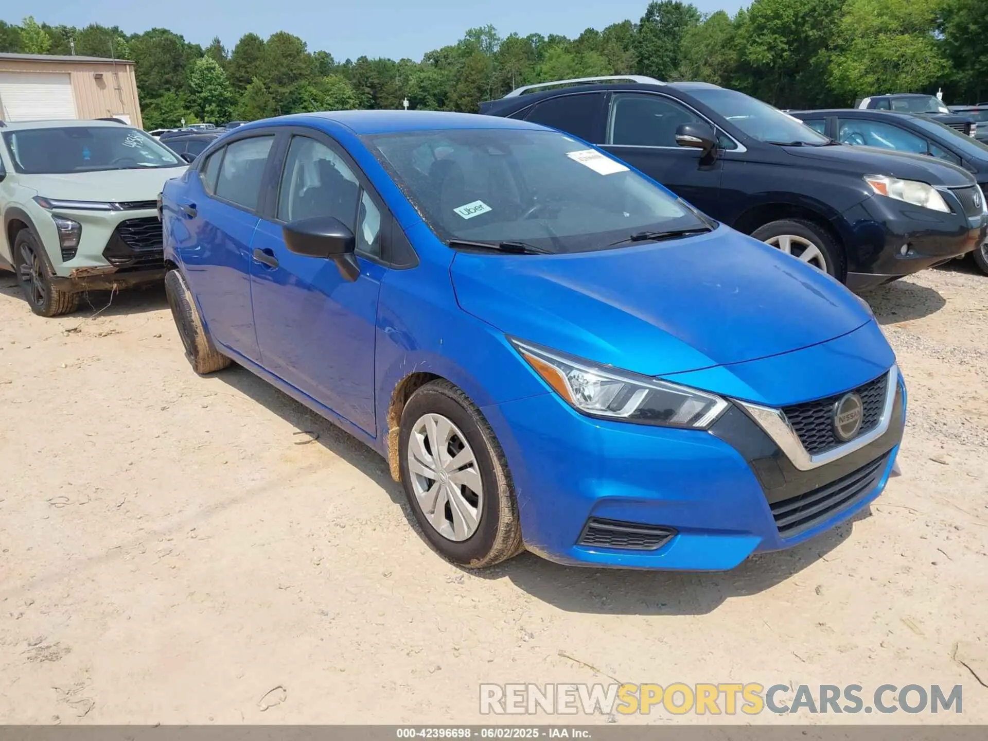 1 Photograph of a damaged car 3N1CN8DV3ML893070 NISSAN VERSA 2021