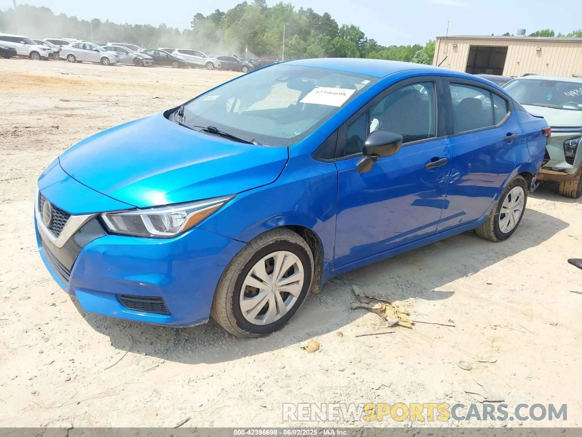 2 Photograph of a damaged car 3N1CN8DV3ML893070 NISSAN VERSA 2021