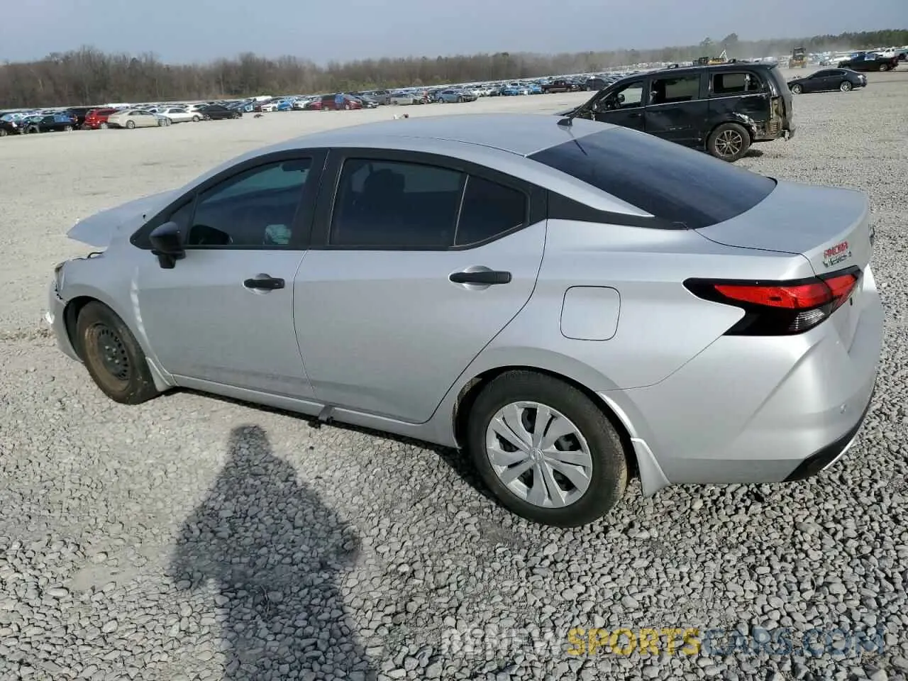 2 Photograph of a damaged car 3N1CN8DV3ML895966 NISSAN VERSA 2021