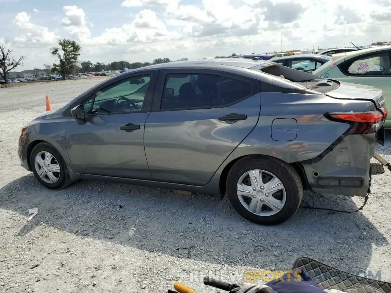 2 Photograph of a damaged car 3N1CN8DV3ML906514 NISSAN VERSA 2021