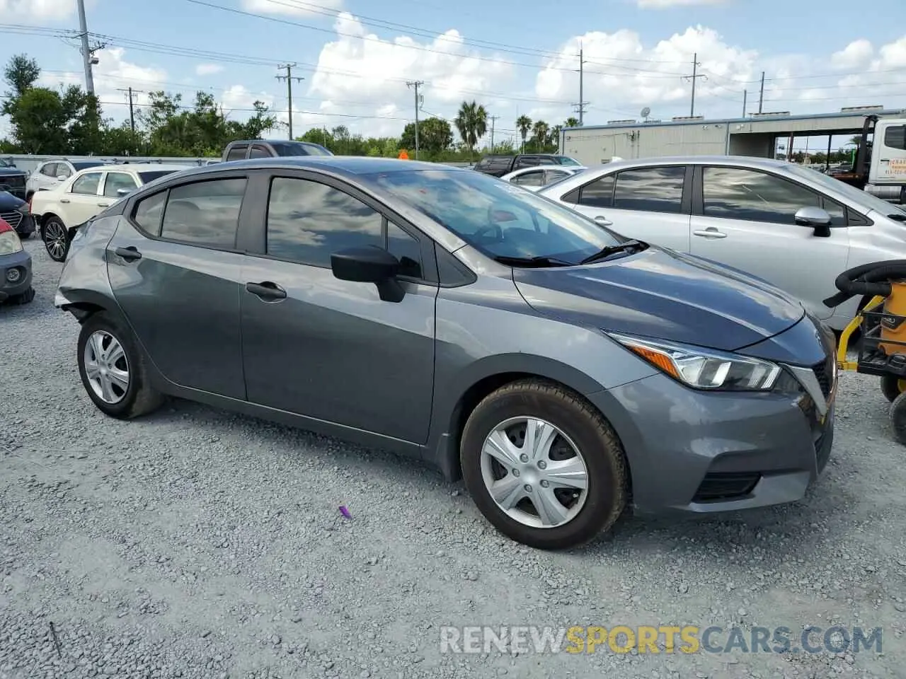 4 Photograph of a damaged car 3N1CN8DV3ML906514 NISSAN VERSA 2021