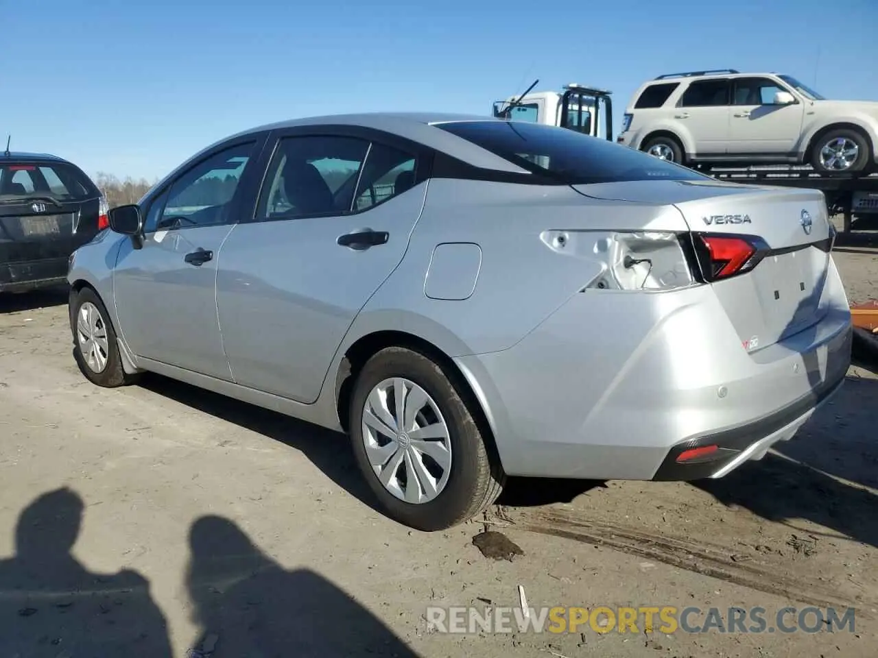 2 Photograph of a damaged car 3N1CN8DV3ML923460 NISSAN VERSA 2021
